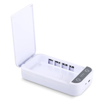 UV Light Sanitizer Box Tweezers/Phone/Baby Care Sterilizer Portable UVC Disinfectant Aroma Function for Eyelash Extension Tool